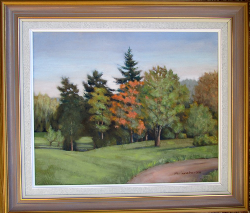 Syyspäivä Helisnummella 38x46